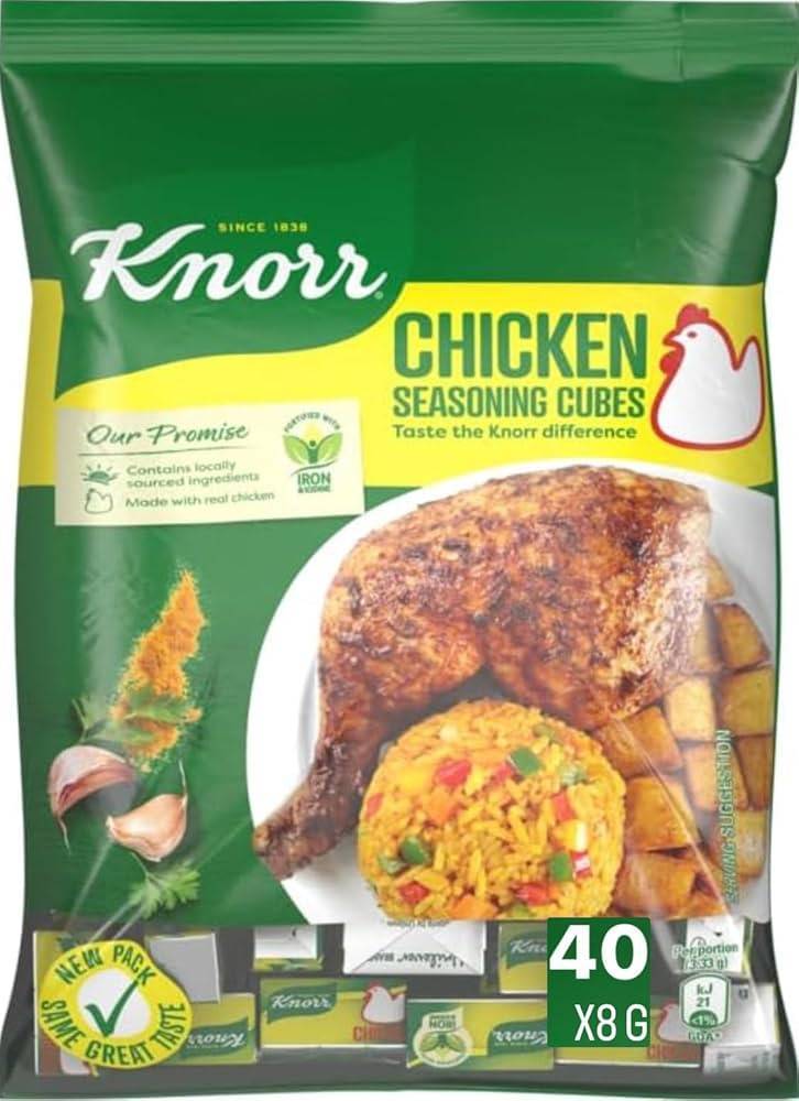 KNORR CHICKEN CUBES 50'S 400G