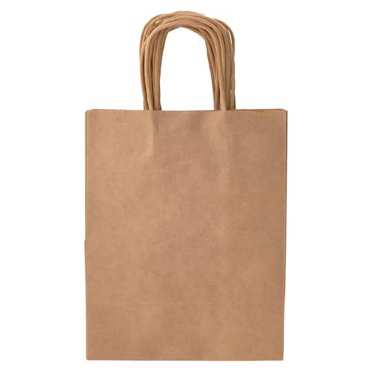 Celebrate It Sacs Moyens Bags, 20.3 cm x 12 cm x 25.4 cm, Kraft (13 ct)