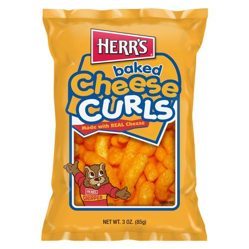 Herr's Baked Cheese Curls (8oz bag)