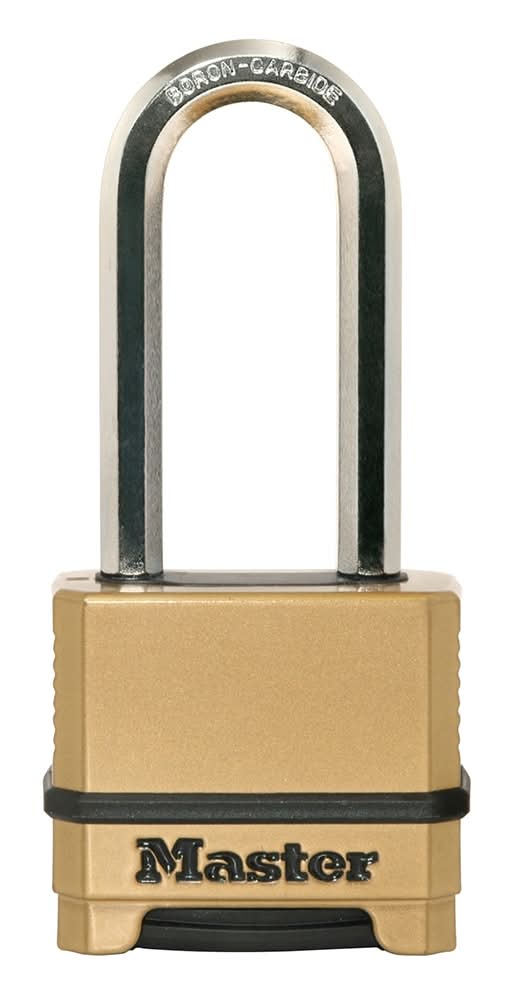 Master Lock Heavy Duty Outdoor Resettable Combination padlock , 2-in Wide x 2-1/2-in Shackle,