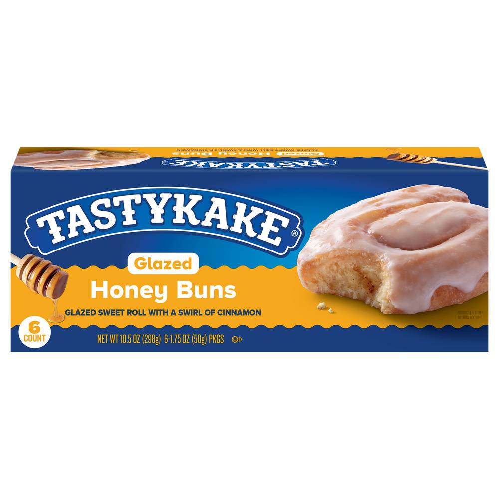 Tastykake Glazed Honey Buns (10.5 oz)