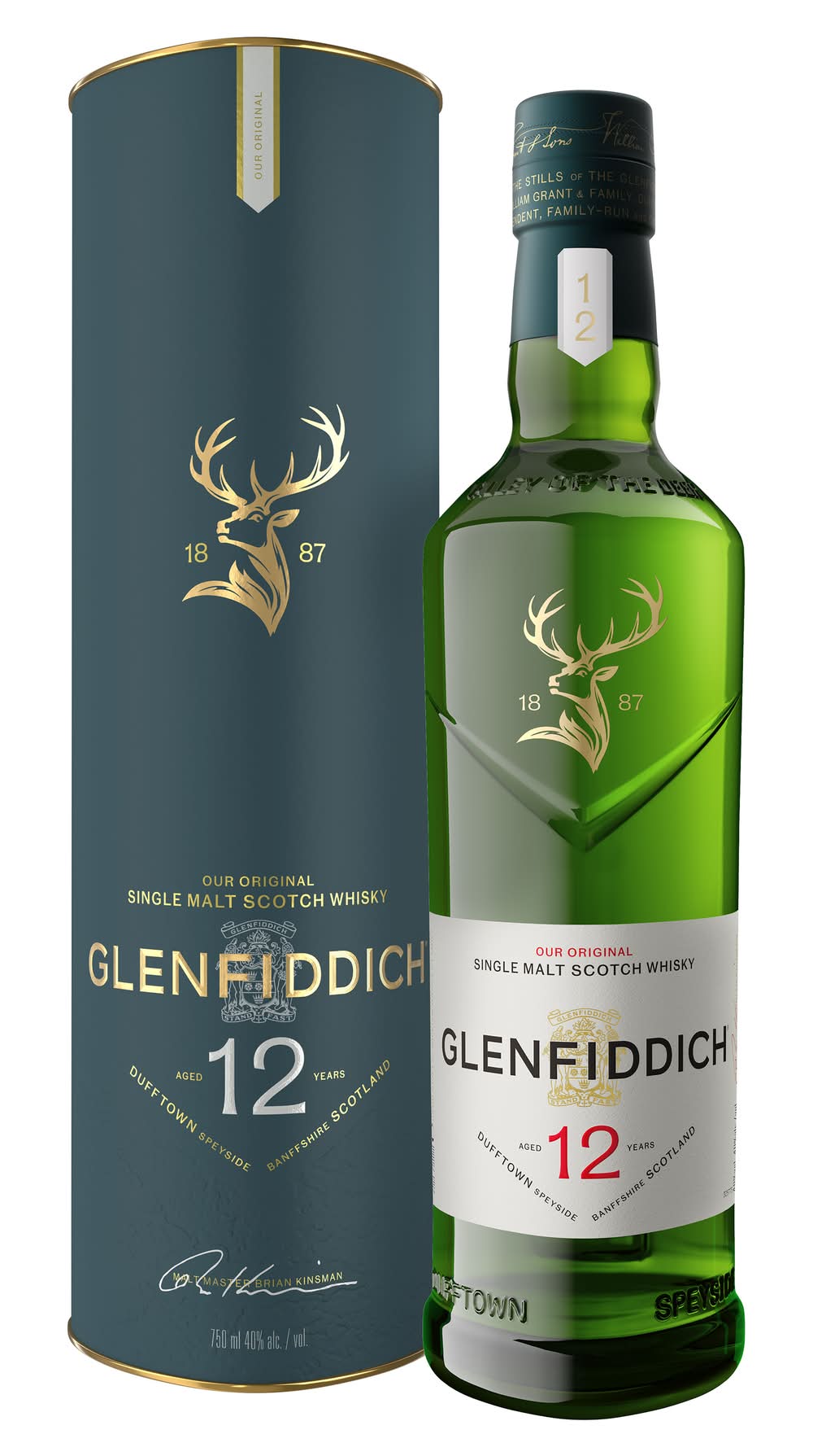Glenfiddich Single Malt Scotch Whisky 12 Year Old (750 ml) | Postmates
