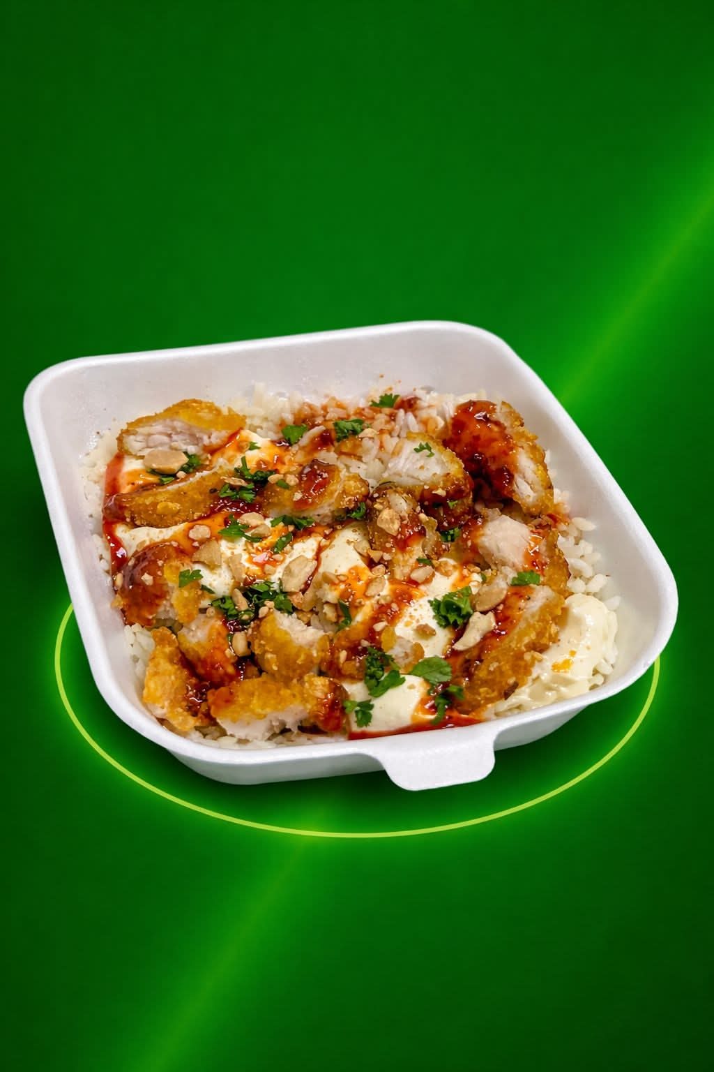 MINI CROUSTY POULET SWEET CHILI RIZ BLANC