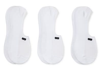 Pair of Thieves Bowo No Show Socks, White (3 ct)