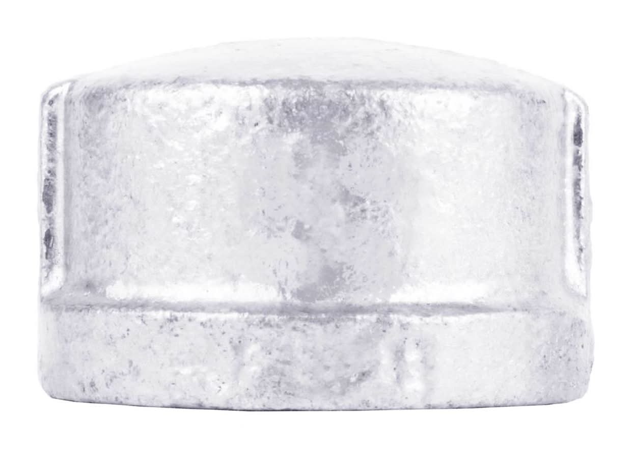 Stz Industries 1/2 In. Fip Each Galvanized Malleable Iron Cap