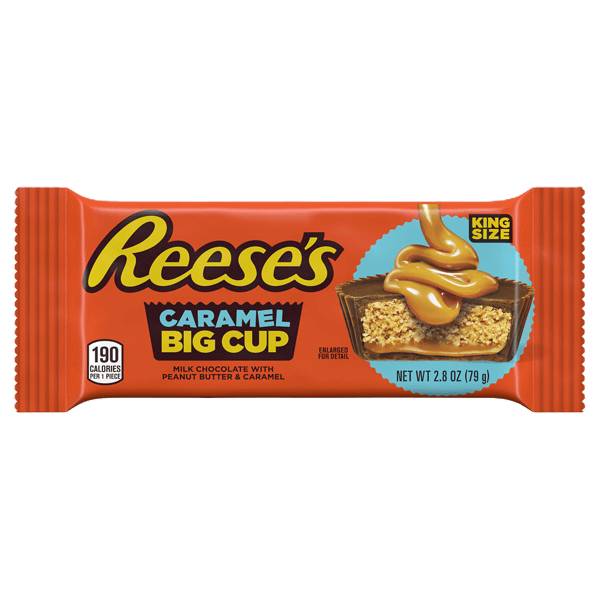 Reese's Peanut Butter Big Cup Caramel King 2.8oz