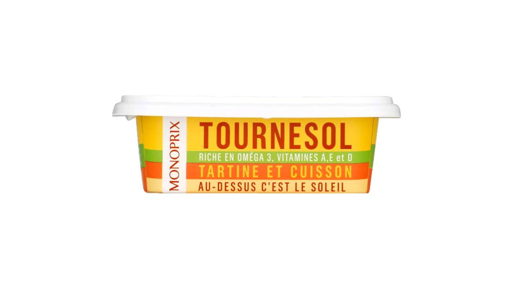Monoprix - Margarine tournesol omega (250g)