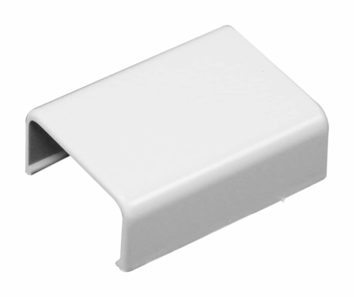 Legrand Wiremold CordMate II 1-in x 1.5-in PVC White Cord cover coupling