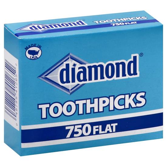Diamond Flat Toothpicks