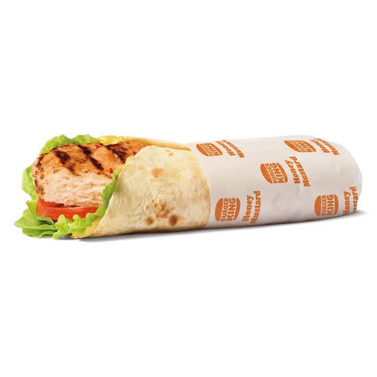 Honey Mustard Flame-Grilled Chicken Wrap