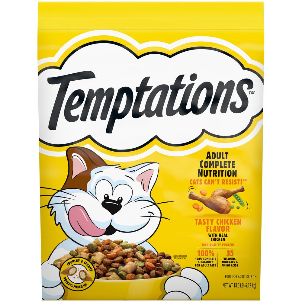 Temptations Adult Complete Nutrition Food For Cats (tasty chicken)