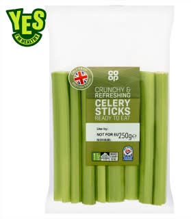 Co-op Celery Sticks 250g