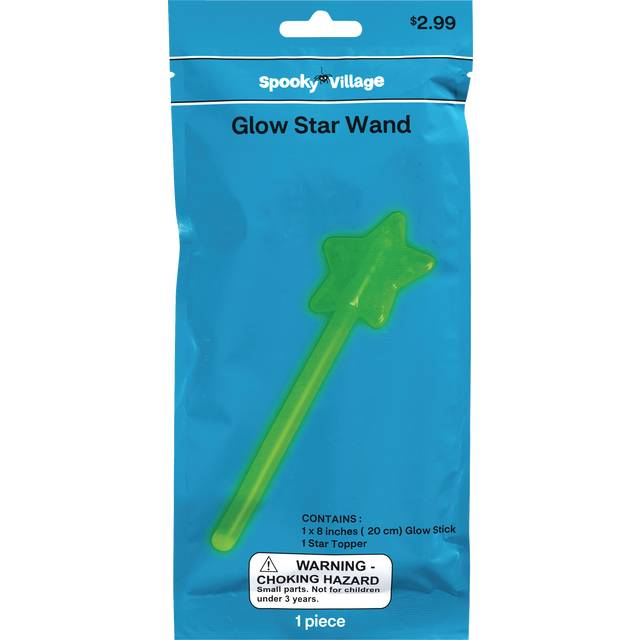 Halloween Glow Star Wand Asst