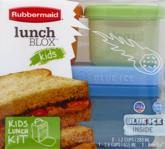 Rubbermaid Rubbermaid Lunch Blox Kids Kids Lunch Kit