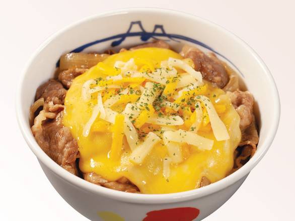��チーズ牛めし Beef Bowl topped with Extra Cheese