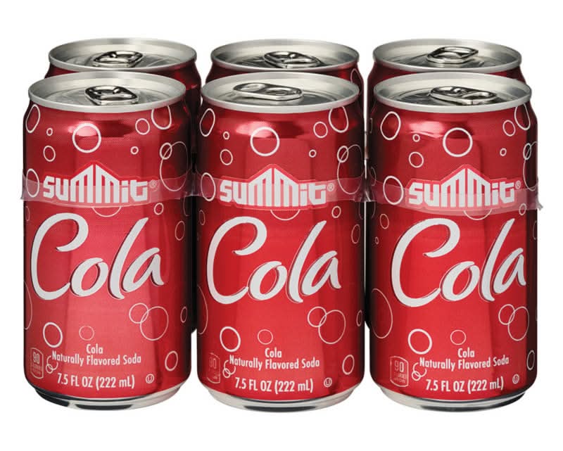 Summit Mini Cola (6 x 7.5 fl oz)