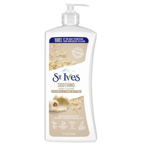 St. ives hidratante corporal de aveia e manteiga de karité (621ml)