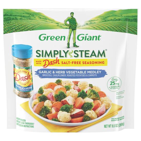 Green Giant Simply Steam Garlic & Herb Vegetable Medley