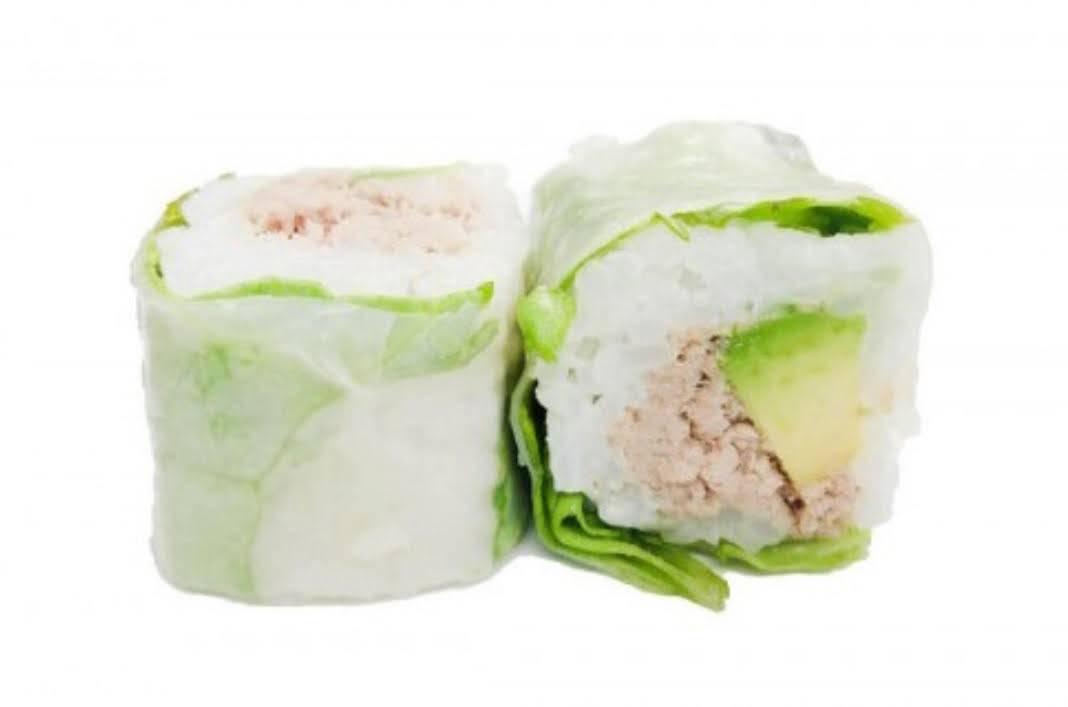 83- Spring roll thon mi-cuit mayonnaise avocat
