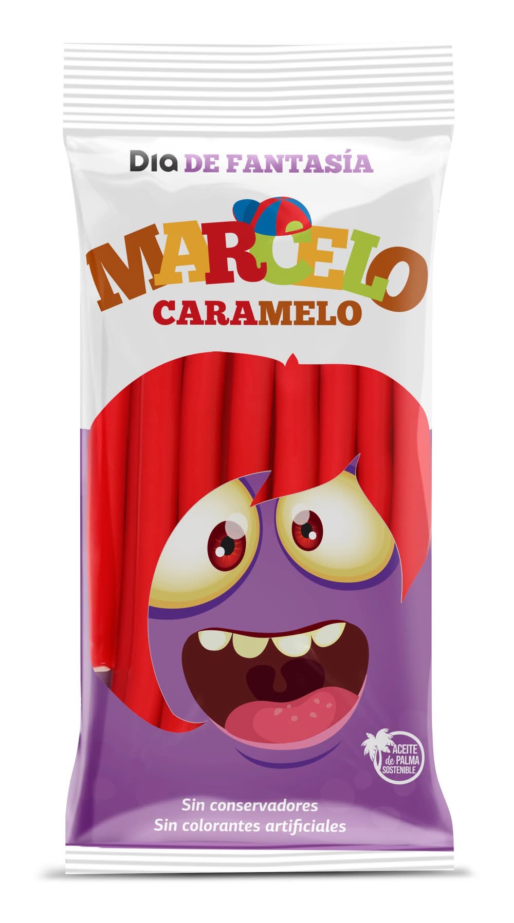 Tronquitos Sin Pica Relleno Marcelo Caramelo De Dia Bolsa 225 G