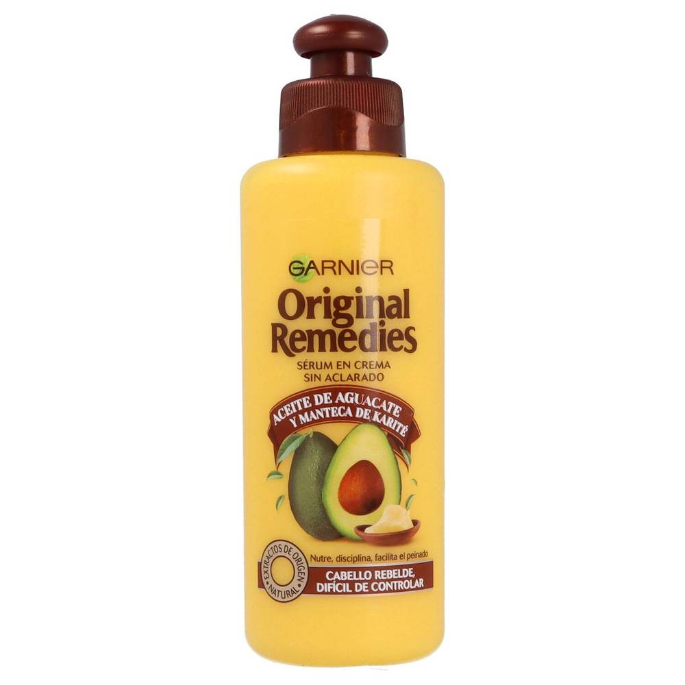 Sérum aguacate & Karité ORIGINAL REMEDIES pelo rebelde 100 ml