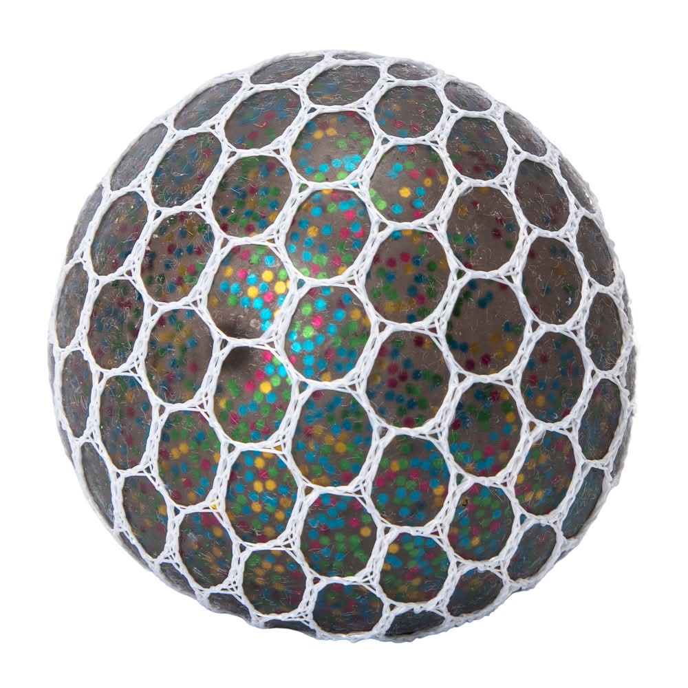 Mesh Squeezeballs Squishy Toy (Styles May Vary) Rainbow