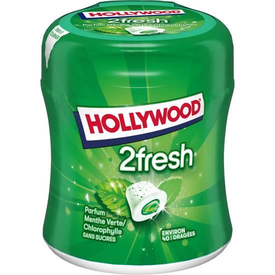 Hollywood - 2 Fresh menthe chloro sans sucres