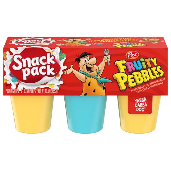 Snack pack Fruity Pebbles Pudding (6 ct)