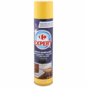 Limpiamuebles antiestático Expert Carrefour 300 ml