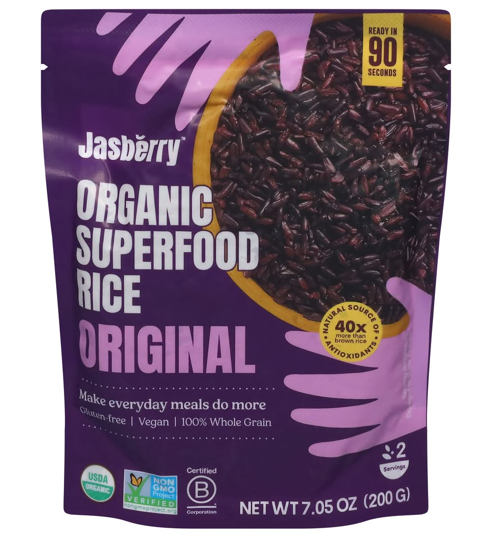 Jasberry Organic Superfood Original Rice (7.1 oz)