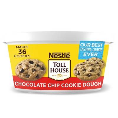 Nestle Toll House Scoop & Bake Chocolate Chip Cookie Dough Tub - 36oz