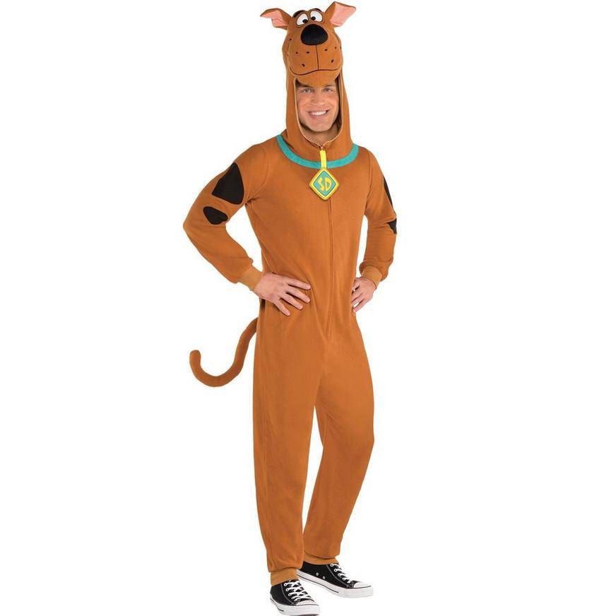 Adult Zipster Scooby-Doo One Piece Costume - Size - L/XL