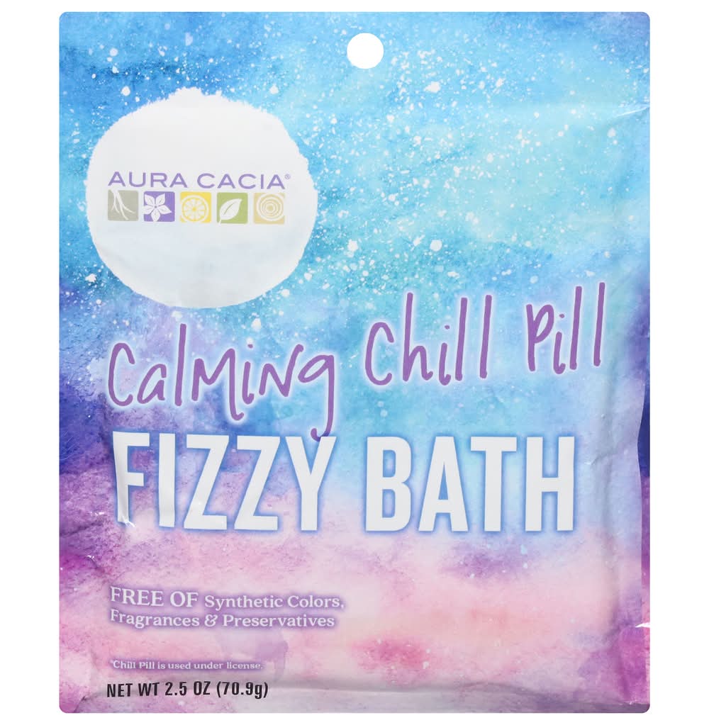Aura Cacia Calming Chill Pill Fizzy Bath (2.5 oz)
