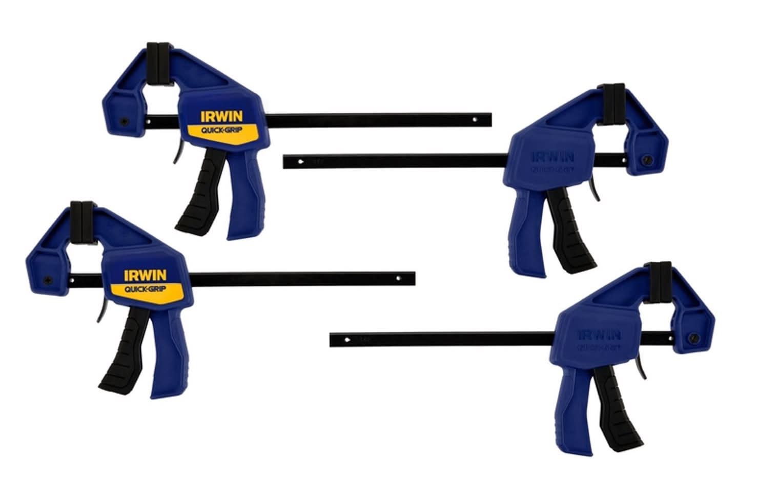 Irwin Quick-Grip 6 In. X 2-7/16 In. D Mini Bar Clamp 140 Lb 4 Pk
