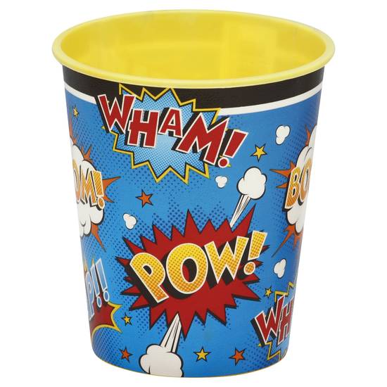 Creative Converting Cup, Superhero Slogans, 12 Ounce