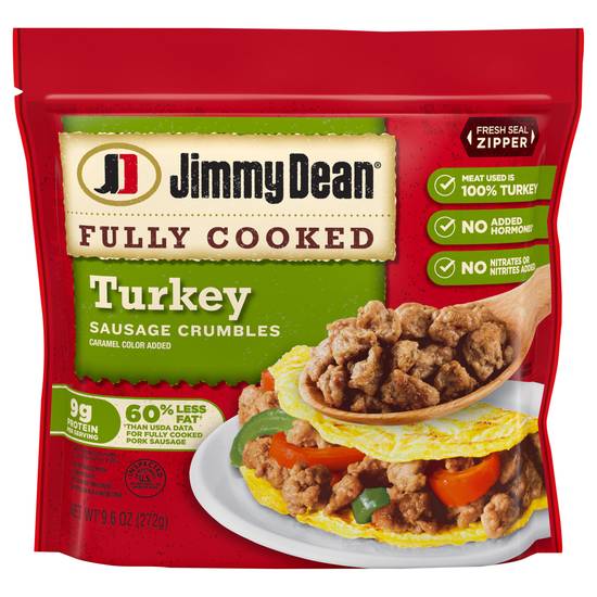 Jimmy Dean Fully Cooked Turkey Sausage Crumbles (9.6 oz)