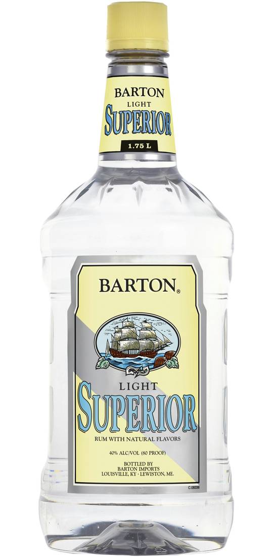 Barton's White Rum 1.75L Bottle
