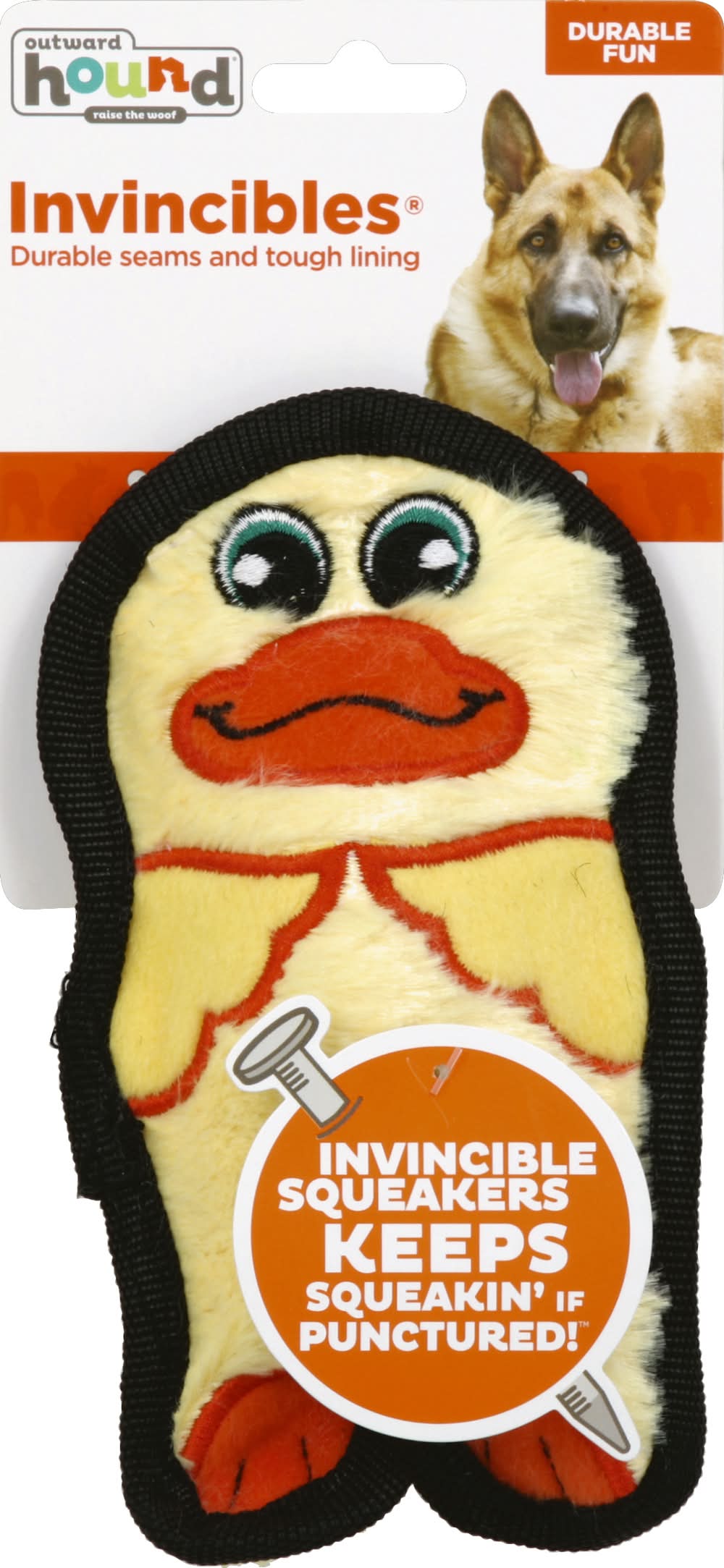 Outward Hound Dog Toy, Gray