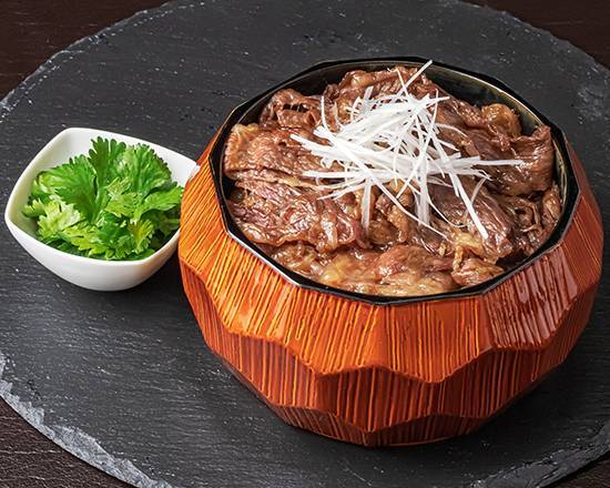宮澤の香草牛重並 (肉120g+米200g) Miyazawa Beef & Herbs Rice Box - Regular