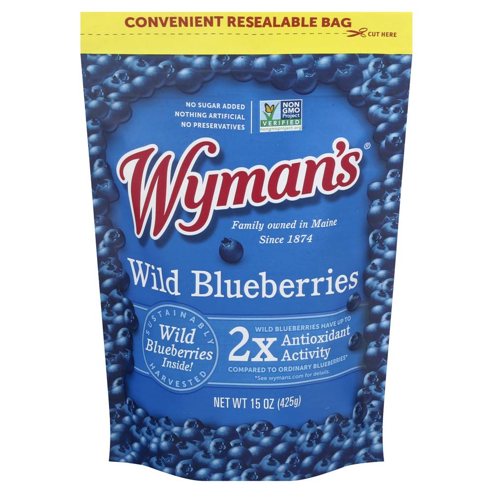 Wyman's Frozen Wild Blueberries (15 oz)