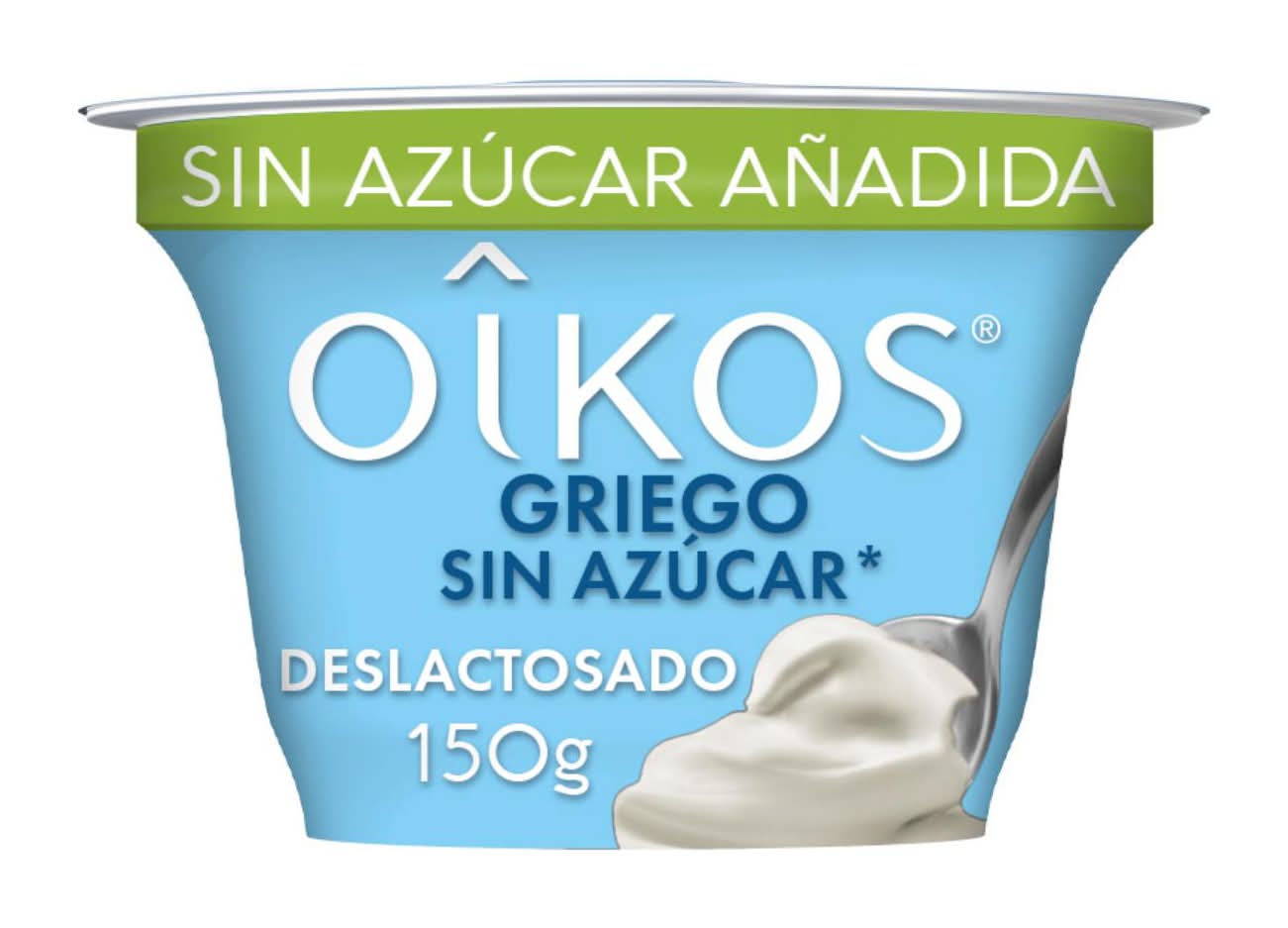 Oikos · Yogurt griego deslactosado sin azúcar (150 g)