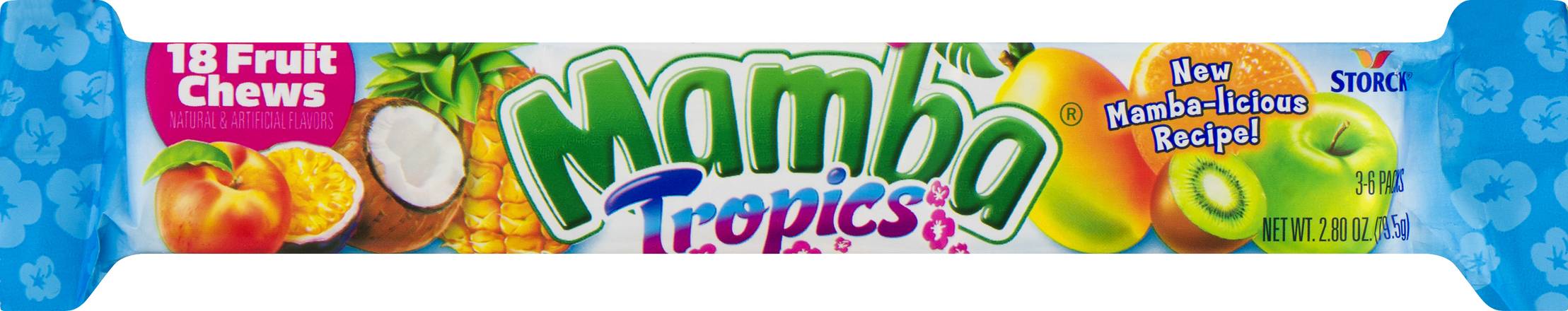 Mamba Fruit Chews Tropics