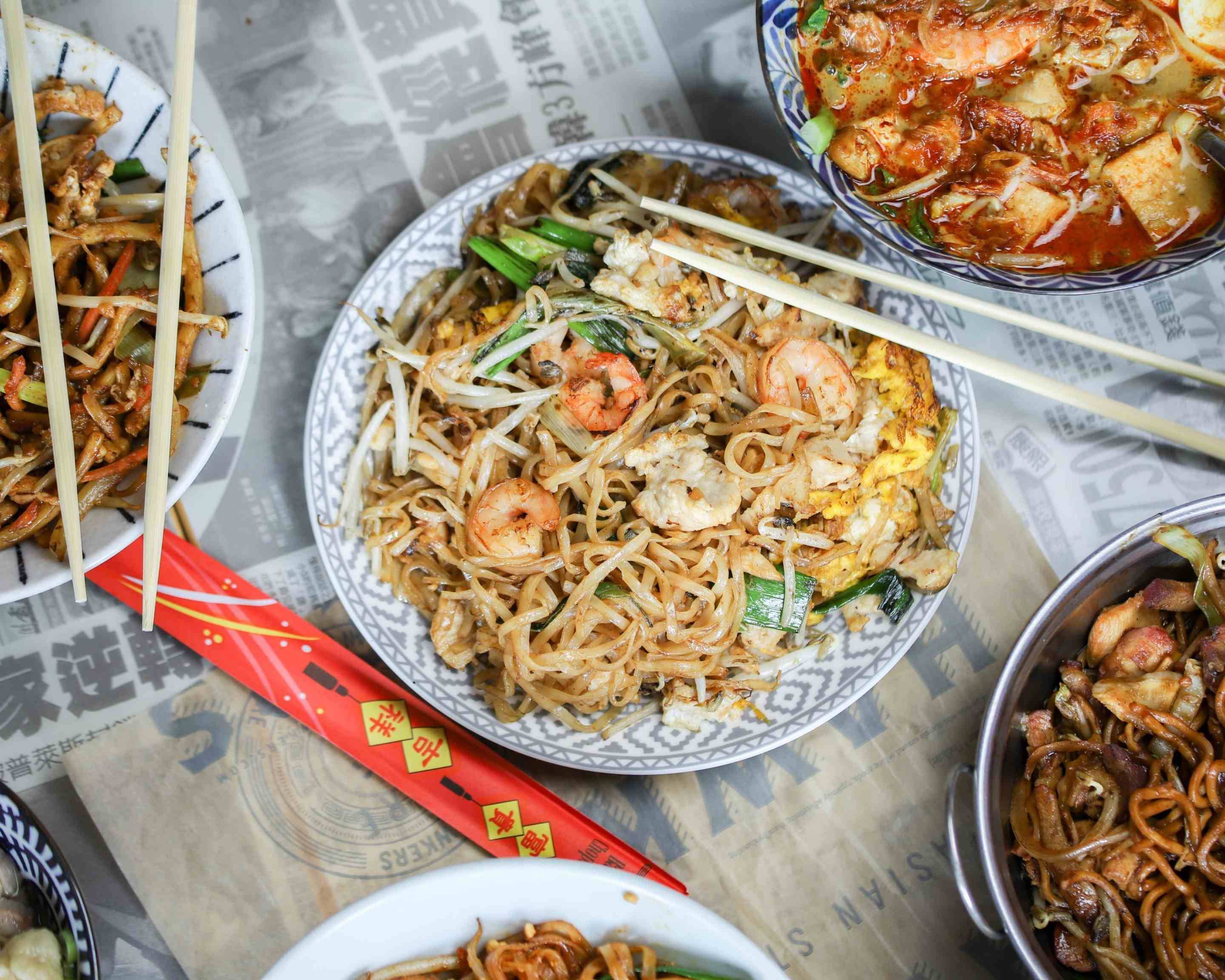 Hawkers asian street food menu
