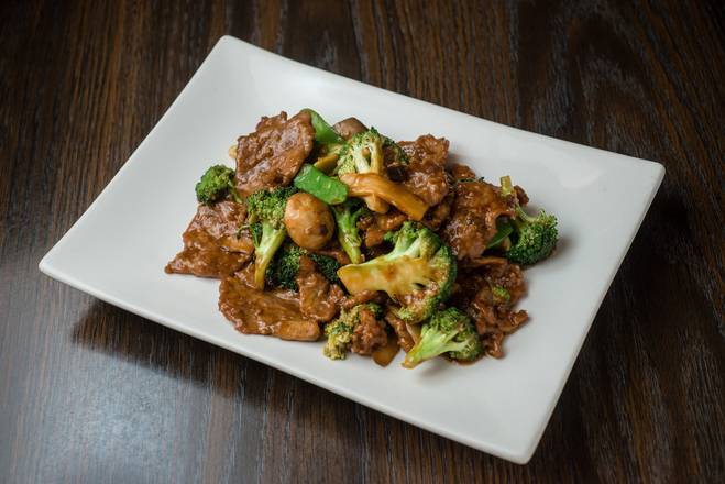 Beef with Broccoli in Brown Sauce
