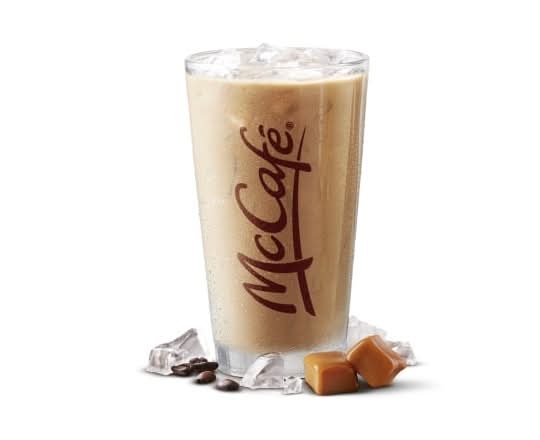 Moyen café glacé au caramel [180.0 Cal]