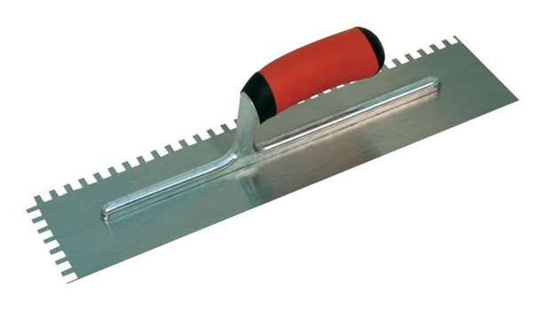 Marshalltown 4-1/2 In. W X 11 In. L Steel Notched Trowel