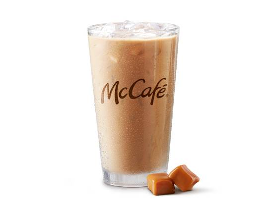 Med Caramel Iced Coffee [130.0 Cals]