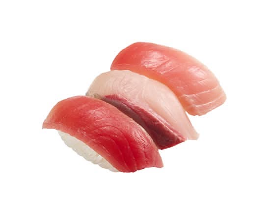 まぐろ+活〆はまち+中とろ