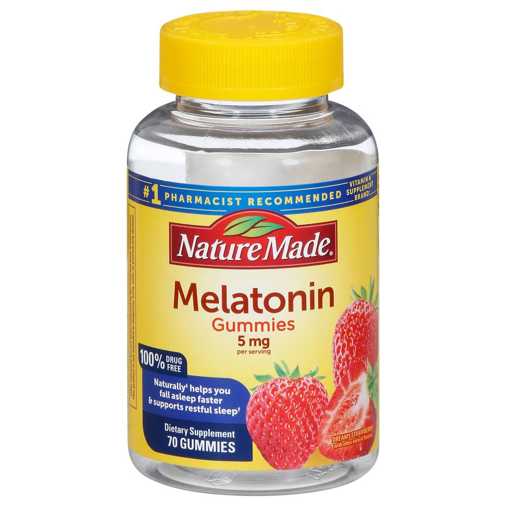 Nature Made Melatonin Dreamy Strawberry Gummies