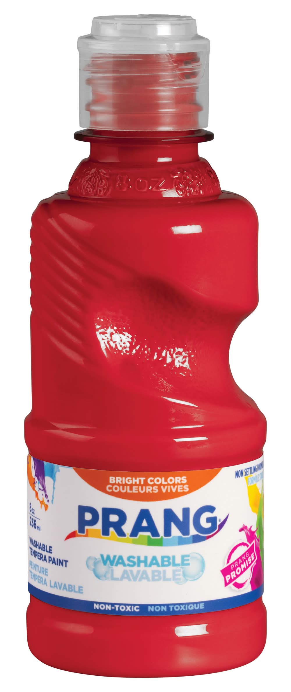 Prang Washable Tempera Paint, Red (8 oz)